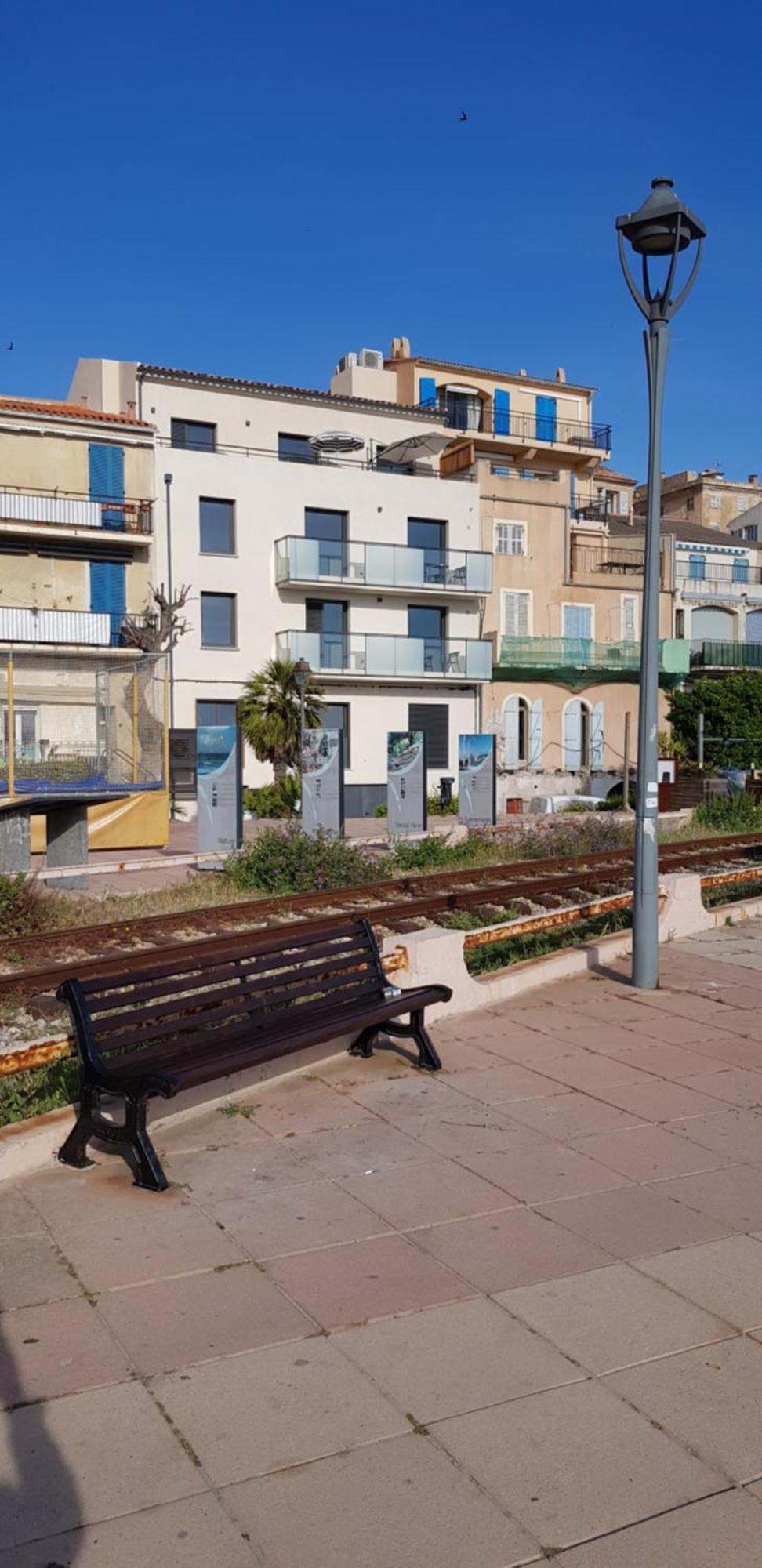 Ferienwohnung L'Ambre LʼÎle-Rousse Exterior foto